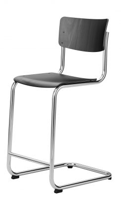S 43 HT Stahlrohr Klassiker Barhocker Thonet
